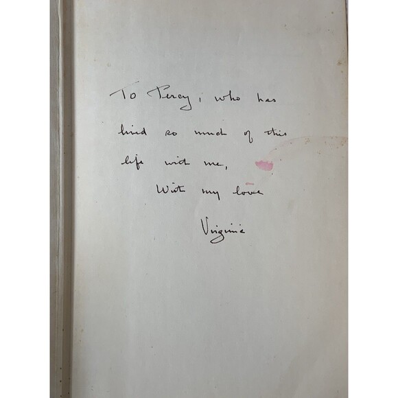 SIGNED Book + signed letter / Many a Good Crusade / Virginia Gildersleeve / 1955 - Picture 8 of 12